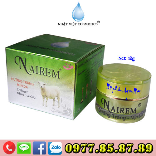 Kem dưỡng trắng - Mịn da NAIREM (12g)