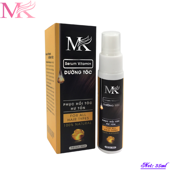 Serum Vitamin dưỡng tóc - Phục hồi tóc hư tổn MK (30ml)