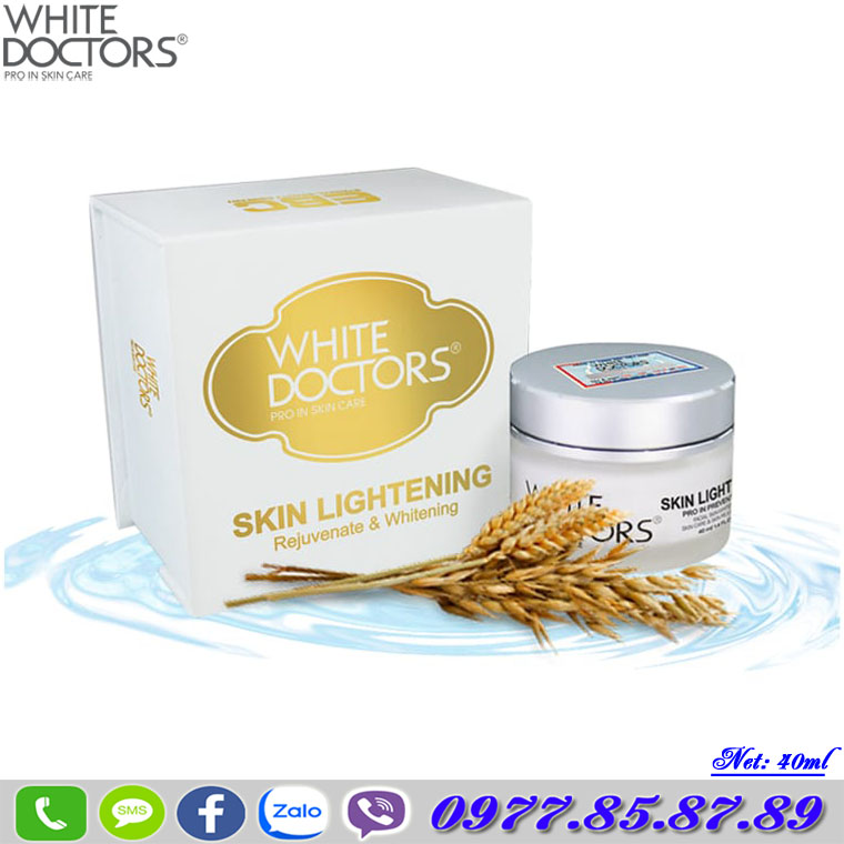 Kem làm trắng da và chống lão hóa WHITE DOCTORS (40ml)
