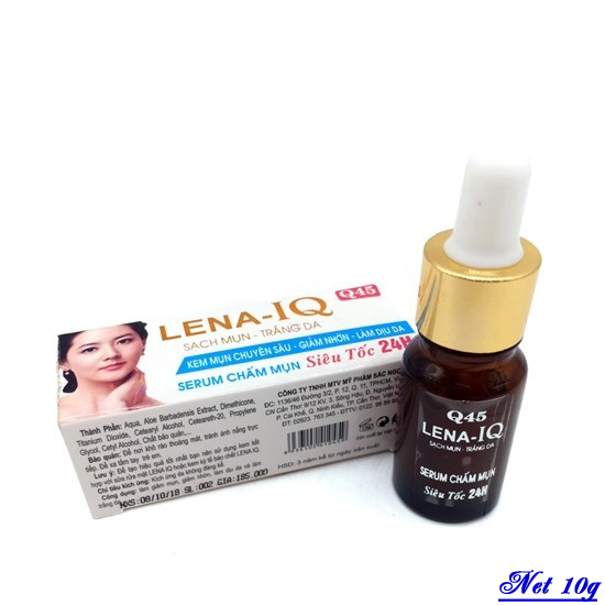 Serum chấm mụn siêu tốc Q45 LENA-IQ (10g)