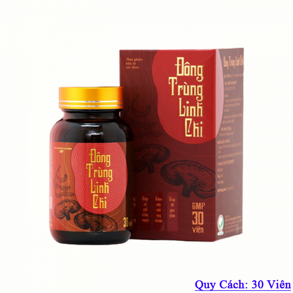 Viên uống Đông Trùng Linh Chi (30 Viên)